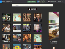 Tablet Screenshot of makeameme.org